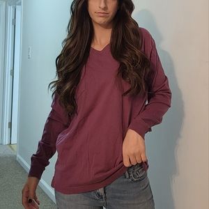 Victoria's Secret PINK long sleeve V-Neck Size S